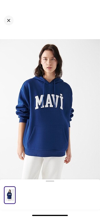 MAVİ MARKA SWEATSHİRT