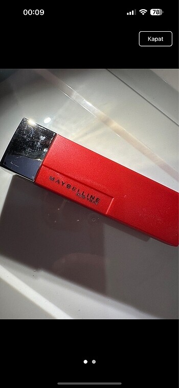 Maybelline ruj / far paleti