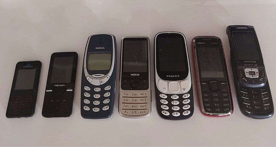 Nostalji eski telefonlar