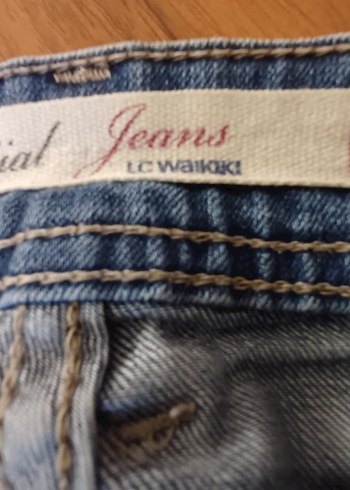 46 Beden Mavi Denim Midi Kadın Etek
