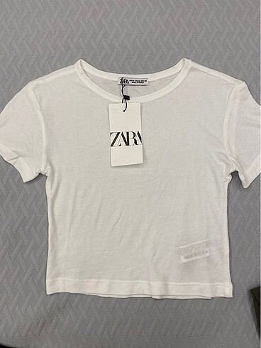 Zara beyaz crop