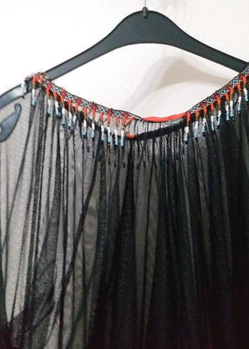 Siyah Nakışlı Uzun Kollu tl pare0 - Görsel 6