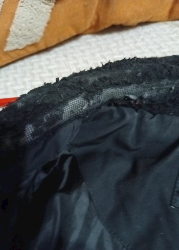 Leopar Desenli Siyah Fermuarlı erkek Ceket - Görsel 6