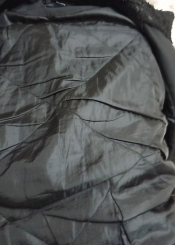 Leopar Desenli Siyah Fermuarlı erkek Ceket - Görsel 11