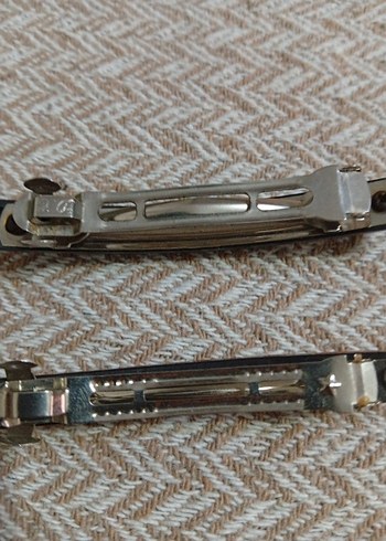 Kahverengi Tokalı Retro Saç Aksesuarı - Görsel 3