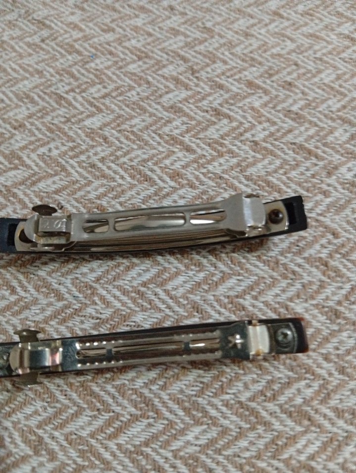 Kahverengi Tokalı Retro Saç Aksesuarı - Görsel 2