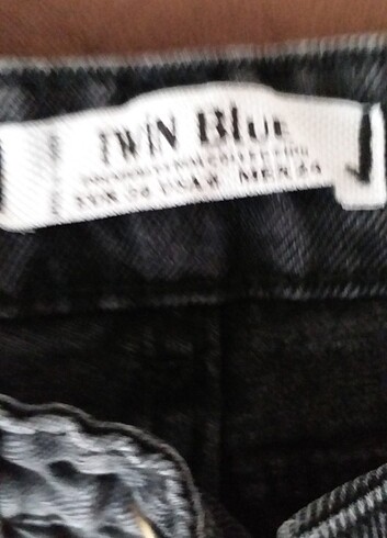 34 Beden gri Renk twen blue marka jean