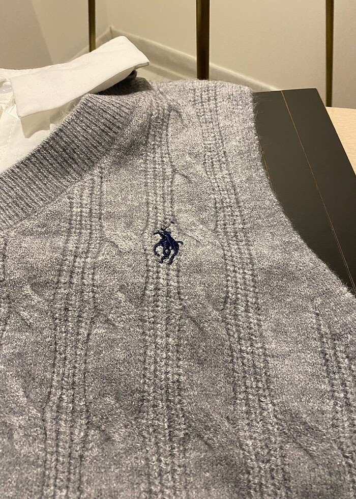 Ralph lauren kazak gömlek - Görsel 2