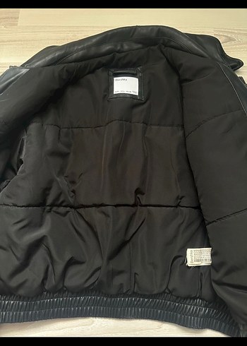 Bershka deri ceket  mont - Görsel 2