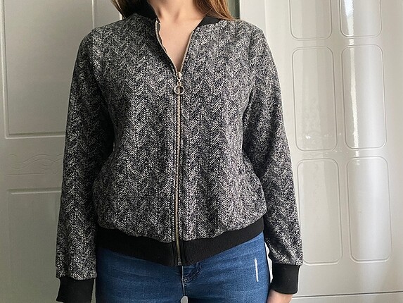 Crop hırka