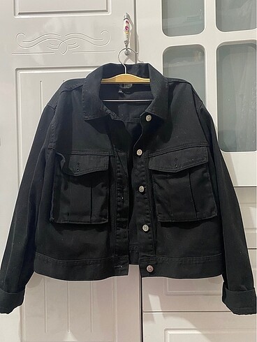 H&M siyah kot ceket