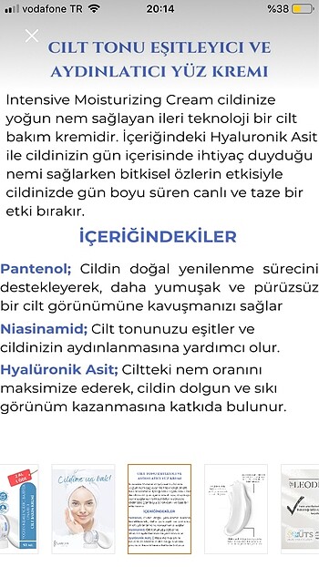 Beden Leodins nemlendirici krem
