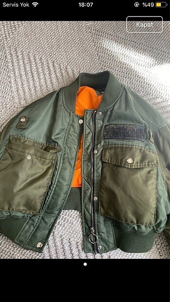 Bomber ceket