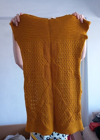 Siyahi ve hardal sarısı bulunan tunik - Görsel 3