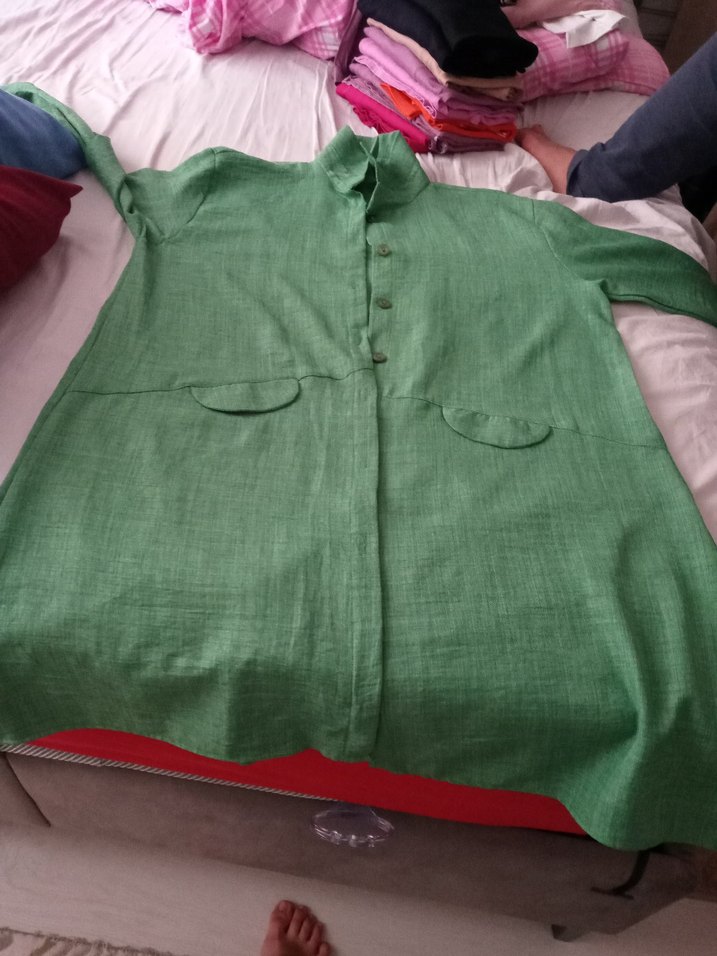 Pembe Nakışlı  Bluzu - Görsel 5