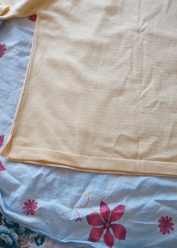 Bej Kadın Basic Triko Kazak - Görsel 5