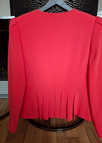 Düğmeli Kadın Blazer Ceket - Görsel 2