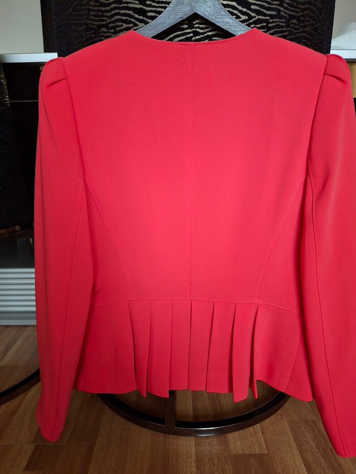 Düğmeli Kadın Blazer Ceket - Görsel 2