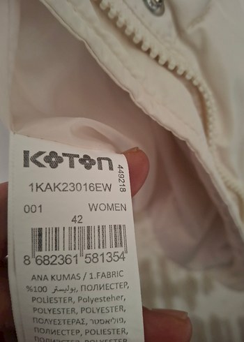 BAYAN KOTON MONT - Görsel 4