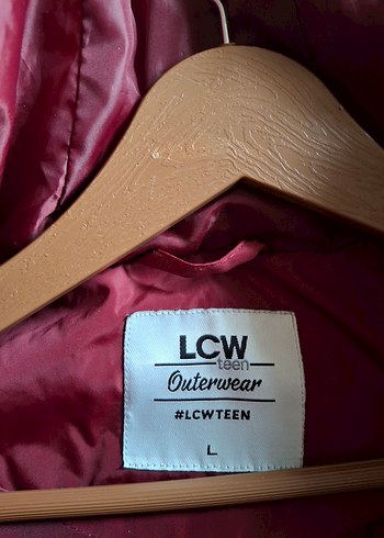 Bordo Kürklü Kadın Kışlık Mont - Görsel 3