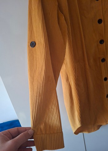 BAYAN KADİFE GÖMLEK - Görsel 3