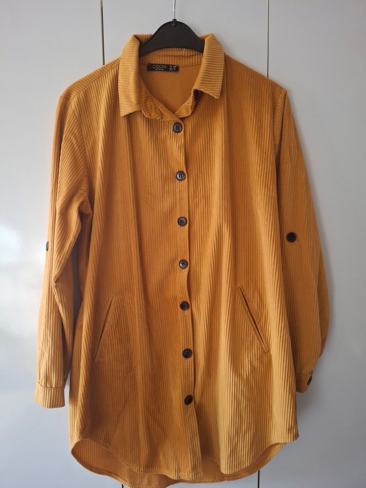 BAYAN KADİFE GÖMLEK - Görsel 2