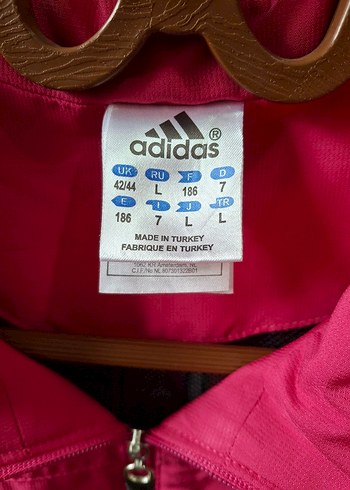 Adidas Adidas Pembe Fermuarlı Kadın Ceket