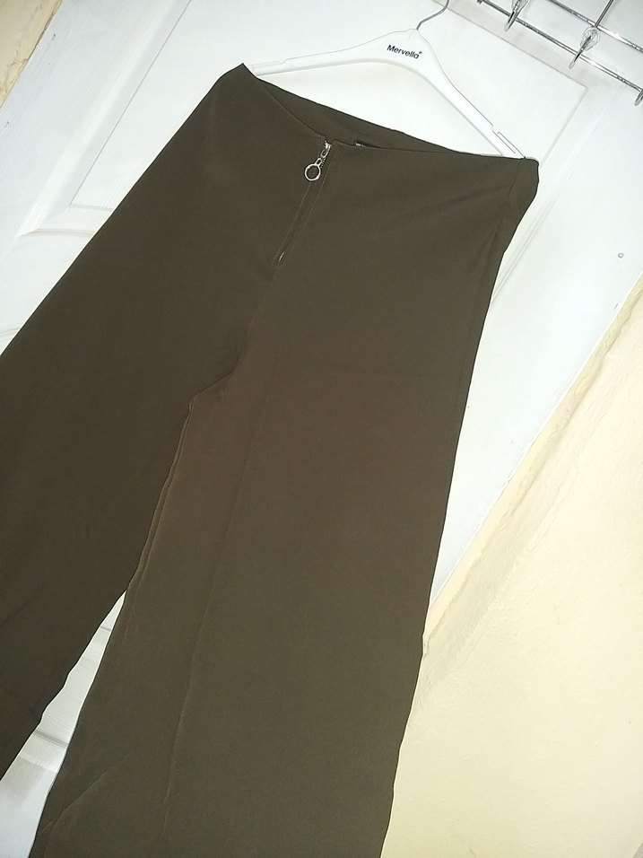 bol paça pantolon - Görsel 2