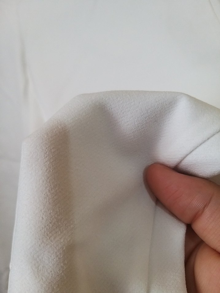 Beyaz Kadın Kumaş Pantolon - Görsel 3