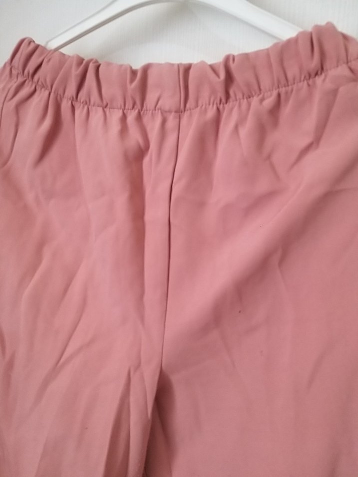 Bol  paça kumaş pantolon - Görsel 3