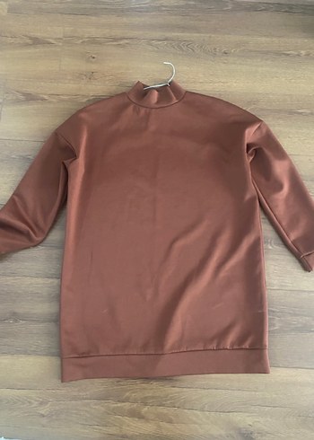 Siyah Dantel Detaylı Uzun Kollu Triko Elbise - Görsel 3