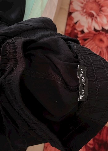 Kadın Beyefendi Kesim Midi Siyah Pantolon - Görsel 5