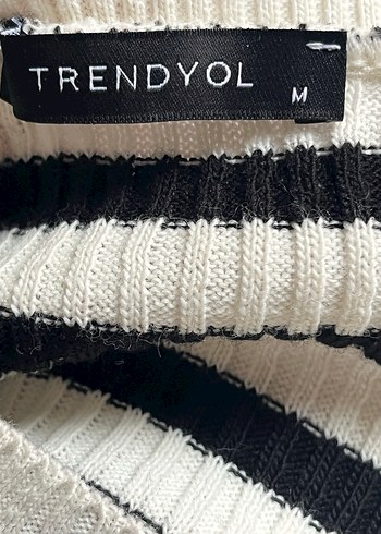 Zebra Desenli Uzun Kollu Fit Triko Kazak - Görsel 4