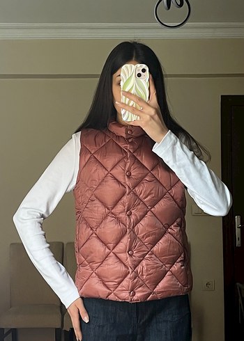 Mango Somon Yelek - Görsel 4