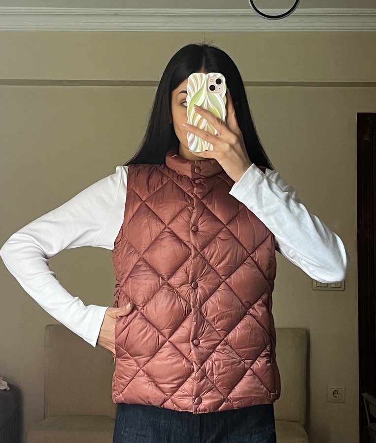 Mango Somon Yelek - Görsel 2