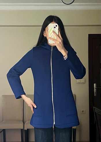 Scuba Kumas Trenckot - Görsel 2