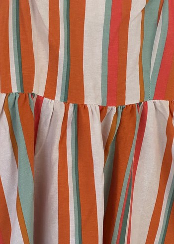 Çizgili elbise - Görsel 4