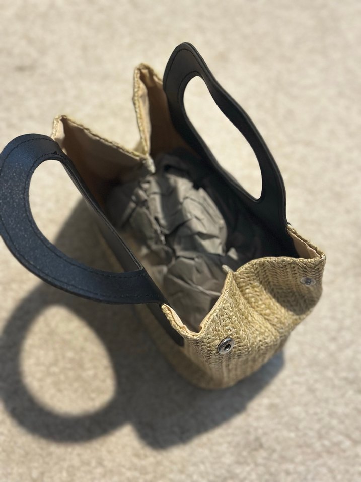 Kahverengi Süet Tokalı Kadın Çanta - Görsel 3