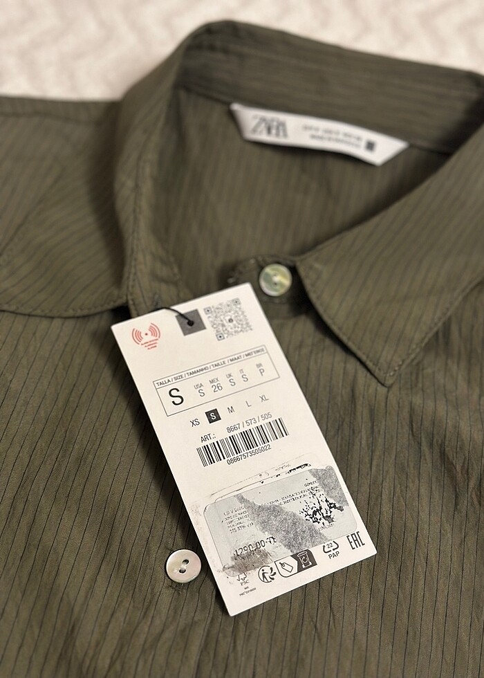 Zara gömlek - Görsel 2