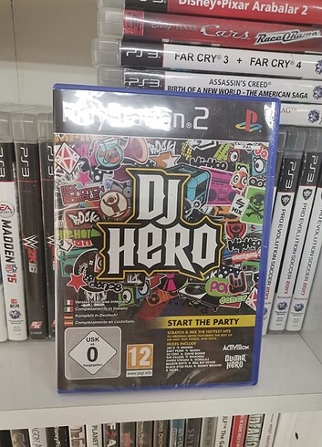 PS2 DJ HERO SIFIR OYUNDUR. 