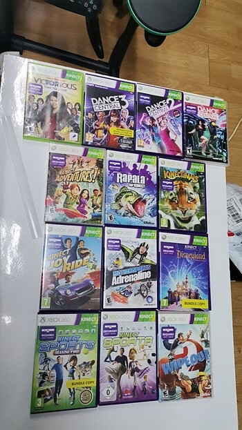 XBOX360 KINECT ÇOCUK OYUNLARI TERTEMIZ