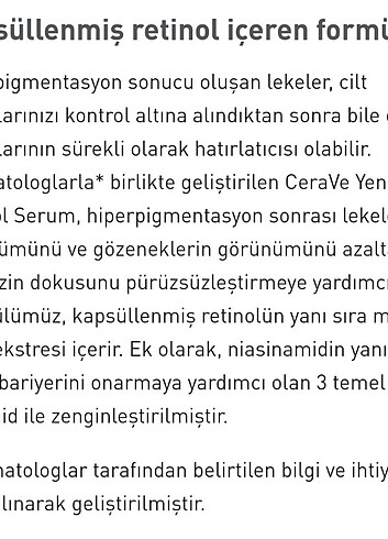 Diğer Cerave retinol serum