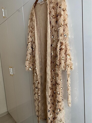 universal Beden ten rengi Renk Pullu abaya