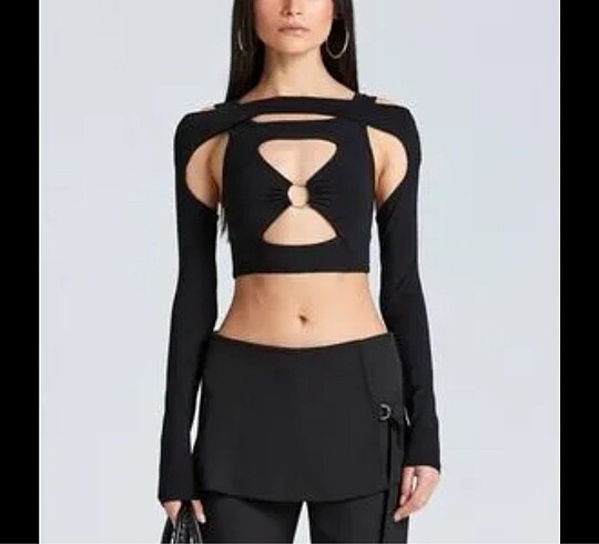 İkili crop bluz