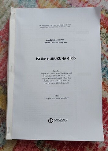 İslam Hukukuna Giriş