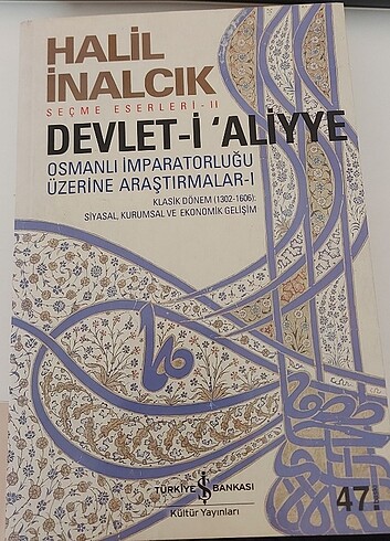  Devleti Aliyye Halil İnalcık