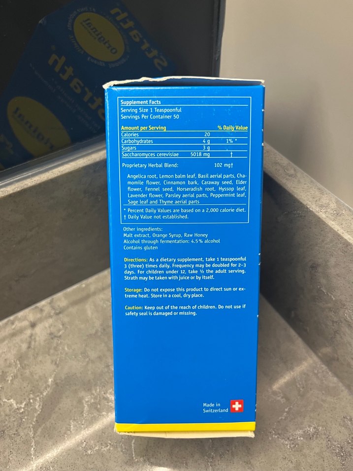 Strath Orijinal Süper Gıda Takviyesi 250ml - Görsel 4