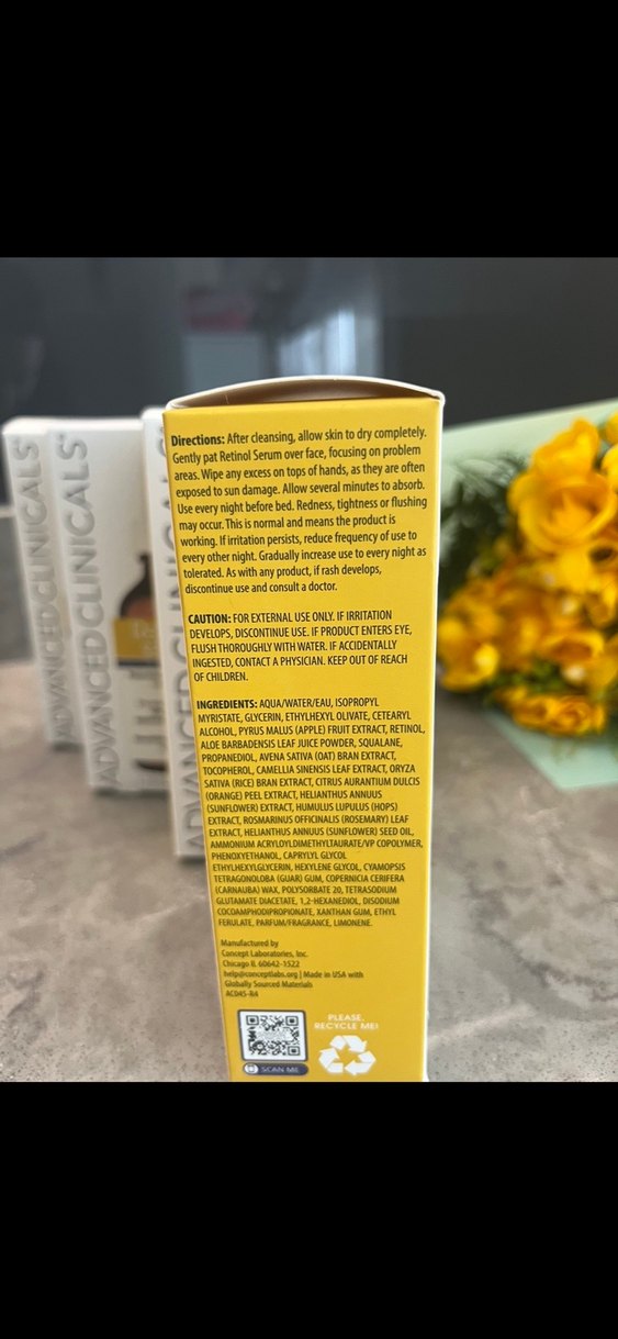 Advanced Clinicals Retinol Serum - Görsel 5