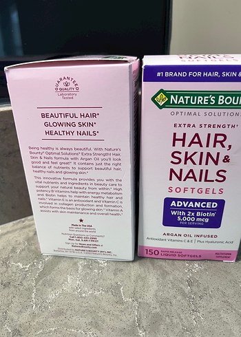 Nature's Bounty Saç, Cilt ve Tırnak İçin Softjel 150'li - Görsel 2