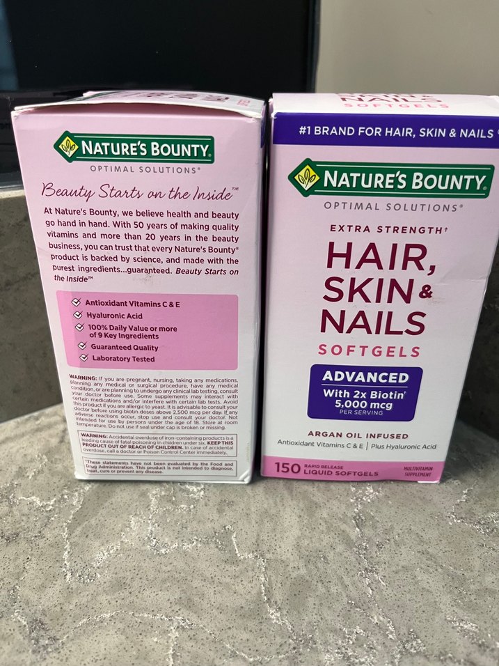 Nature's Bounty Saç, Cilt ve Tırnak İçin Softjel 150'li - Görsel 4